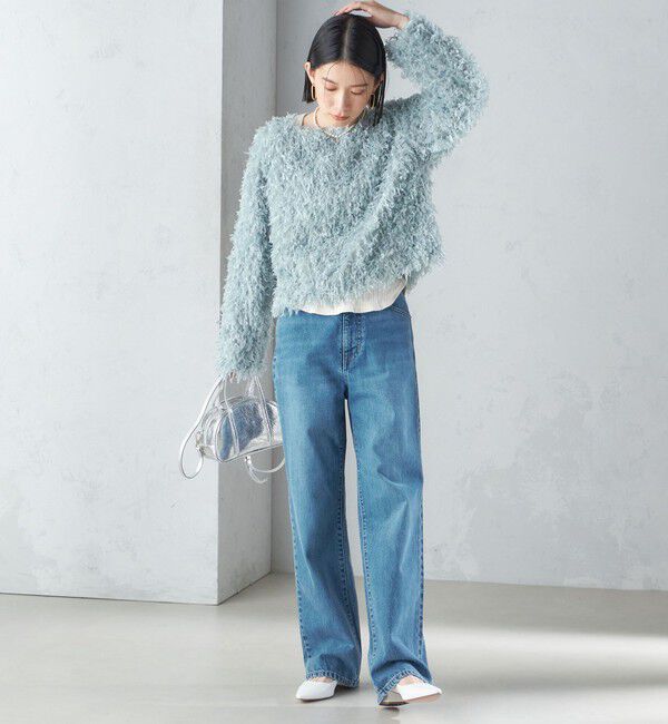 SHIPS for women「〈手洗い可能〉フェザー ヤーン プルオーバー 24SS ◇」|プルオーバー|