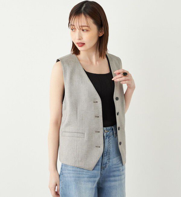 SHIPS Colors 「SHIPS Colors:〈洗濯機可能〉ベスト◇」|ベスト・ジレ|