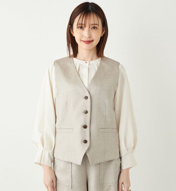 SHIPS Colors 「SHIPS Colors:〈洗濯機可能〉ベスト◇」|ベスト・ジレ|