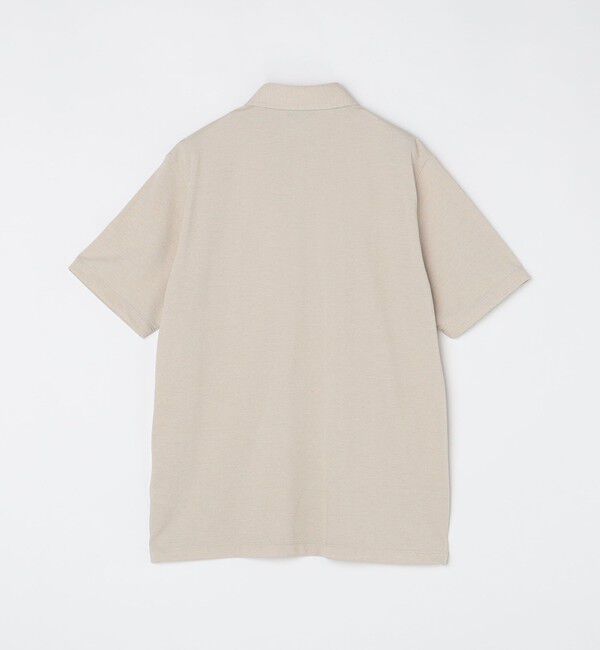 SHIPS「【WEB限定】SHIPS:〈吸水速乾〉ドライピケ ワンポイント ロゴ ワイドカラー ポロシャツ」|ポロシャツ|