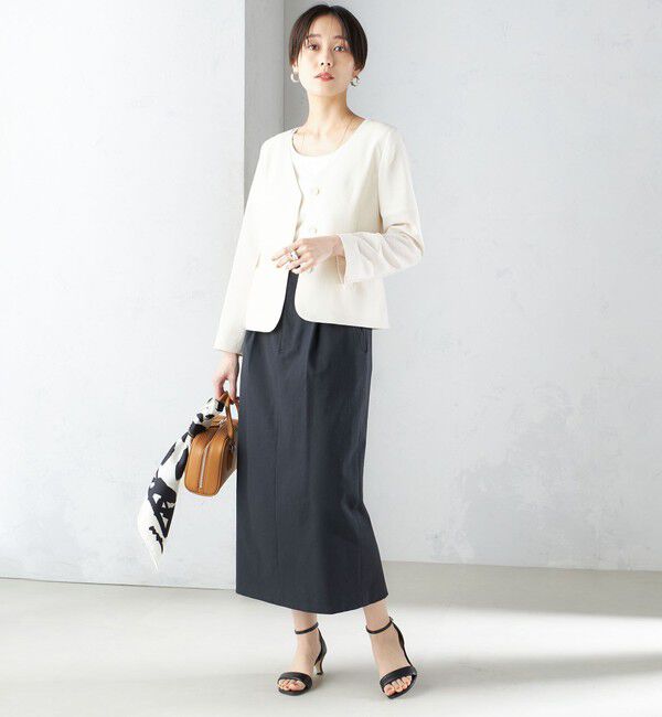 SHIPS for women「〈接触冷感/UVカット〉シャドー サッカー ジャケット（セットアップ対応）◇」|その他|