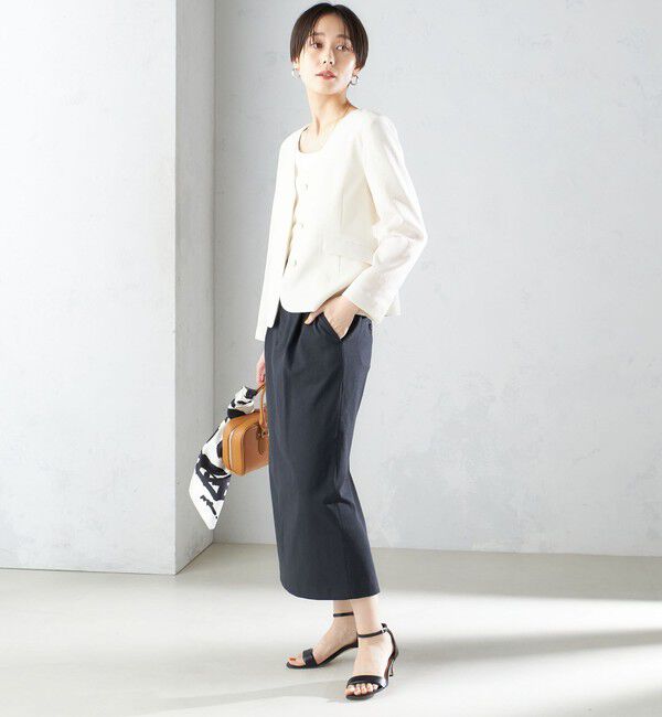 SHIPS for women「〈接触冷感/UVカット〉シャドー サッカー ジャケット（セットアップ対応）◇」|その他|