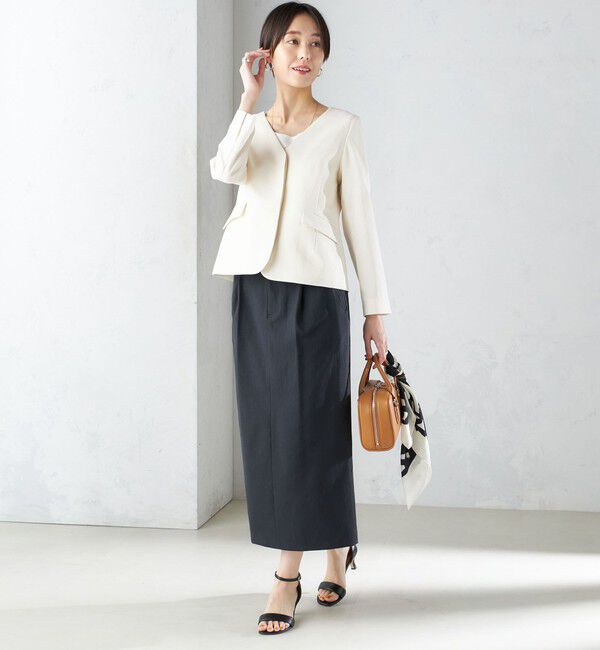 SHIPS for women「〈接触冷感/UVカット〉シャドー サッカー ジャケット（セットアップ対応）◇」|その他|