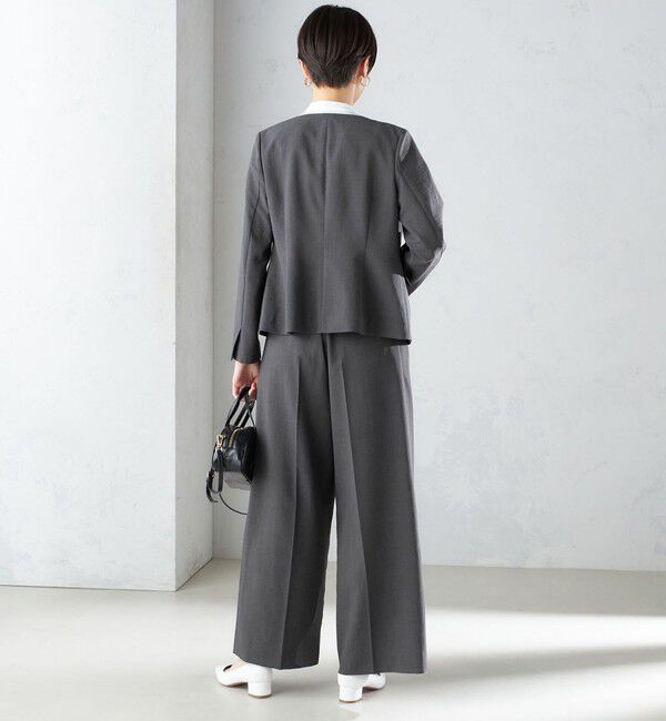 SHIPS for women「〈接触冷感/UVカット〉シャドー サッカー ジャケット（セットアップ対応）◇」|その他|