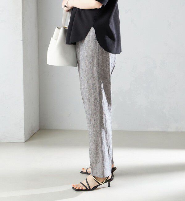 SHIPS for women「〈手洗い可能〉コットン リネン イージー テーパード パンツ」|その他|