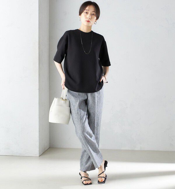 SHIPS for women「〈手洗い可能〉コットン リネン イージー テーパード パンツ」|その他|