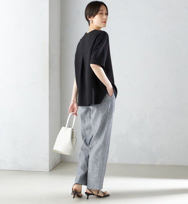 SHIPS for women「〈手洗い可能〉コットン リネン イージー テーパード パンツ」|その他|