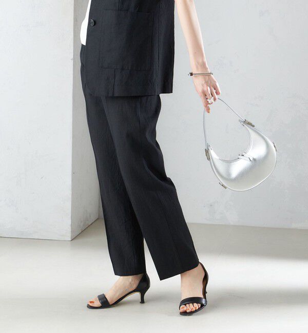 SHIPS for women「〈手洗い可能〉コットン リネン イージー テーパード パンツ」|その他|