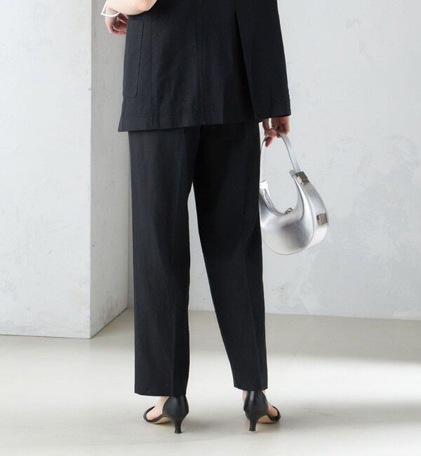 SHIPS for women「〈手洗い可能〉コットン リネン イージー テーパード パンツ」|その他|