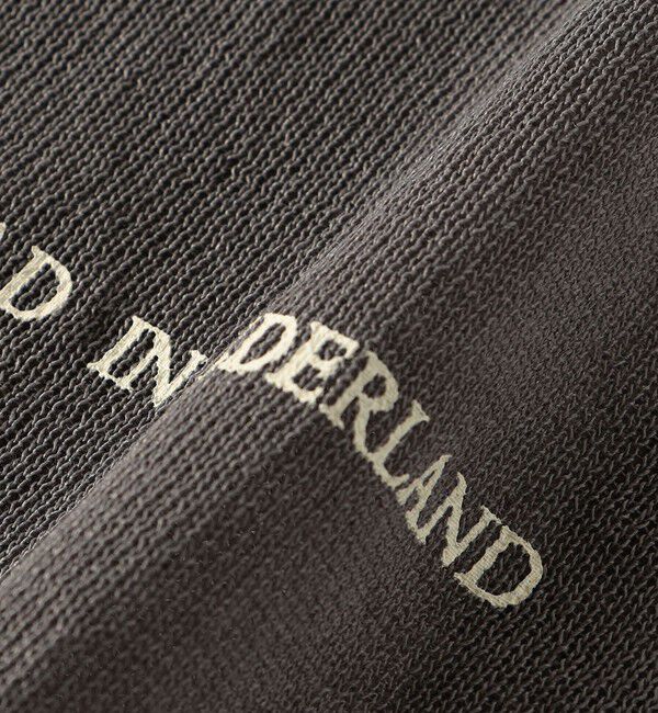 SHIPS Colors 「SHIPS Colors:〈手洗い可能〉シアー ロゴ ニット TEE」|ニット・セーター|