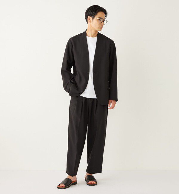 SHIPS Colors 「SHIPS Colors:ポリトロ ワイド テーパード イージーパンツ(セットアップ対応可能)」|その他|