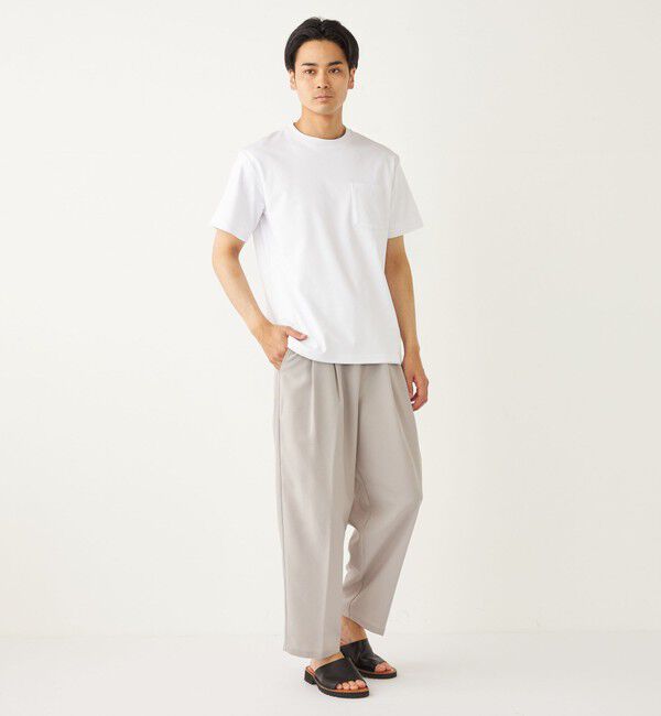 SHIPS Colors 「SHIPS Colors:ポリトロ ワイド テーパード イージーパンツ(セットアップ対応可能)」|その他|