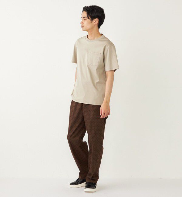 SHIPS Colors 「SHIPS Colors:シルケット コットン クルーネック ポケット Tシャツ 2◇」|Tシャツ・カットソー|