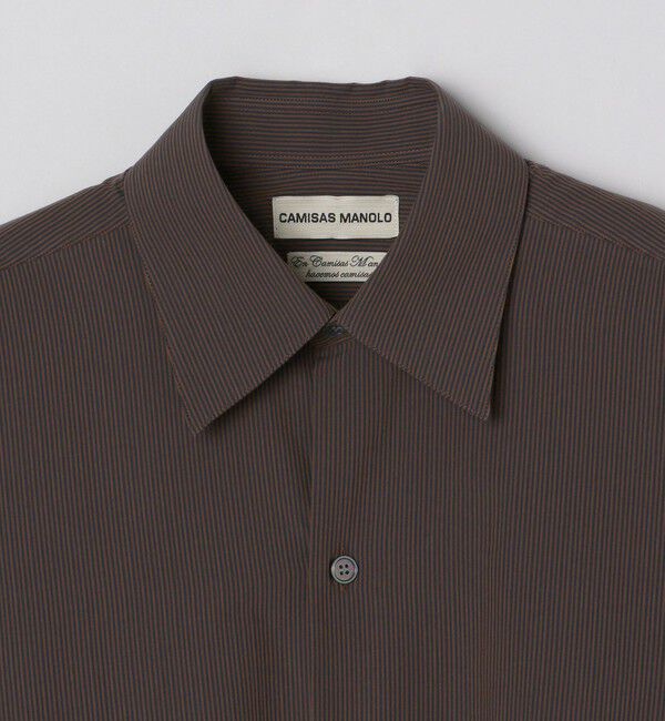 SHIPS「CAMISAS MANOLO: STRIPES NORMAL SHIRT」|シャツ・ブラウス|