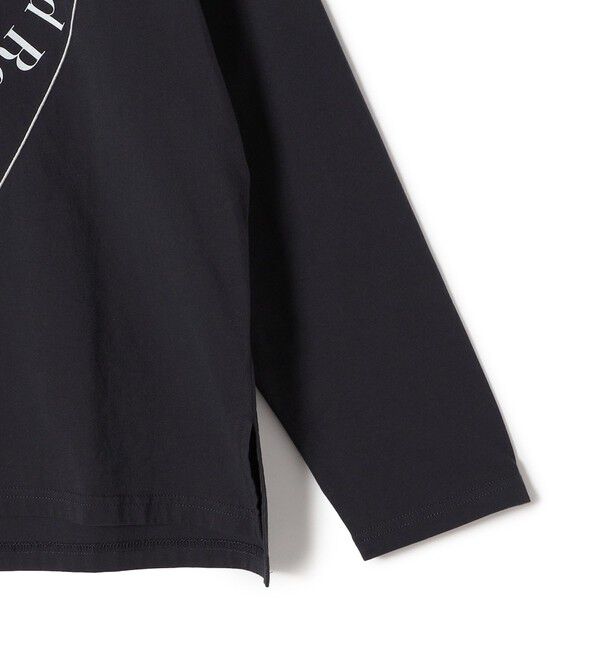 SHIPS for women「【WEB限定】バリエーション ロゴ プリント ロングスリーブ TEE」|Tシャツ・カットソー|