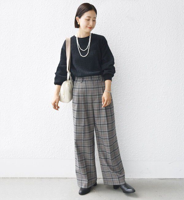 SHIPS for women「【WEB限定】〈手洗い可能〉ランダムブルーゼ ロングスリーブ プルオーバー」|プルオーバー|