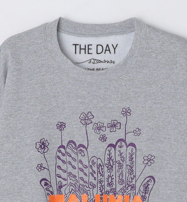 SHIPS「【SHIPS別注】THE DAY ON THE BEACH: プリント クルーネック スウェット」|スウェット・ジャージ|