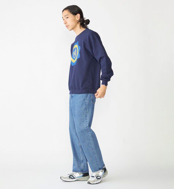 SHIPS「【SHIPS別注】THE DAY ON THE BEACH: プリント クルーネック スウェット」|スウェット・ジャージ|