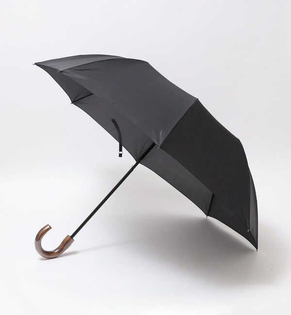 SHIPS「SHIPS: 折り畳み傘」|傘|ブラック