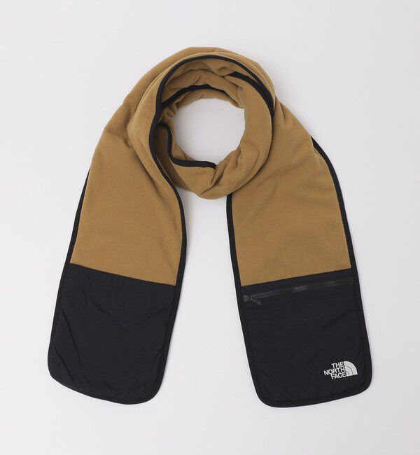 SHIPS「THE NORTH FACE: MICRO FLEECE MUFFLER」|ストール|カーキ