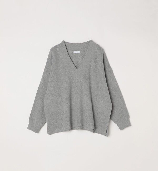 SHIPS any「SHIPS any:〈手洗い可能〉サカリバ 深Vネック ルーズ プルオーバー」|プルオーバー|