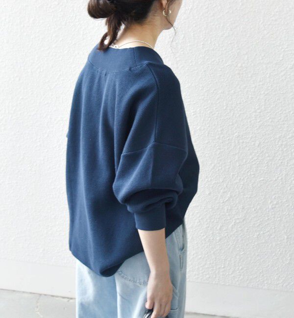 SHIPS any「SHIPS any:〈手洗い可能〉サカリバ 深Vネック ルーズ プルオーバー」|プルオーバー|