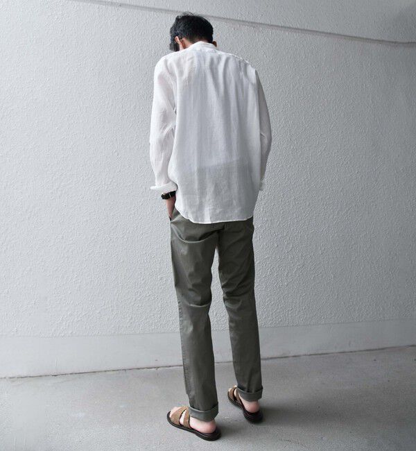 SHIPS「SHIPS: カラー テーパード スリム ライト チノパンツ」|チノ|