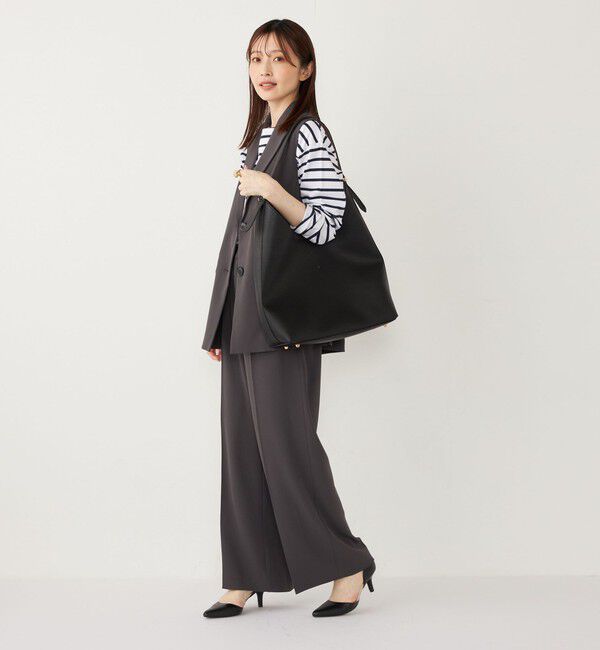 SHIPS Colors 「SHIPS Colors:〈手洗い可能〉シングルボタン ジレ (セットアップ対応可能)◇」|ベスト・ジレ|