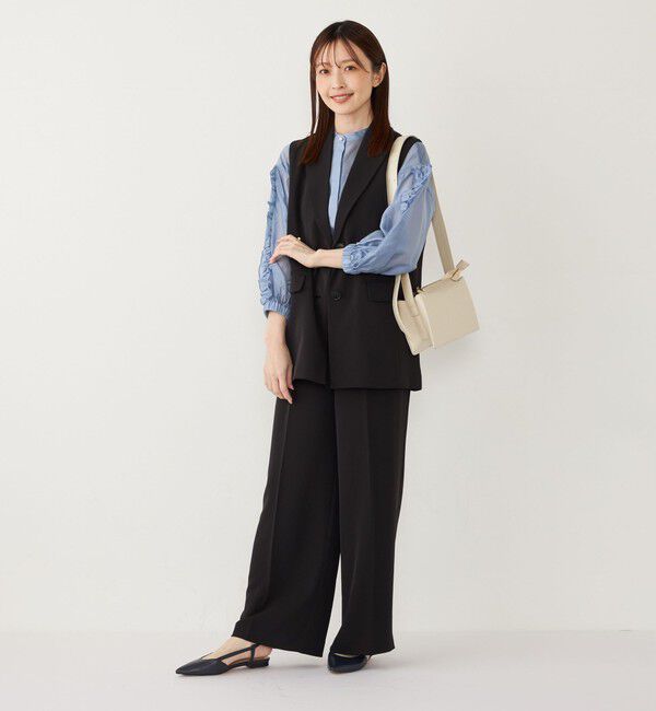 SHIPS Colors 「SHIPS Colors:〈手洗い可能〉シングルボタン ジレ (セットアップ対応可能)◇」|ベスト・ジレ|