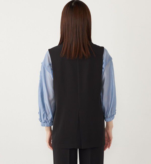 SHIPS Colors 「SHIPS Colors:〈手洗い可能〉シングルボタン ジレ (セットアップ対応可能)◇」|ベスト・ジレ|