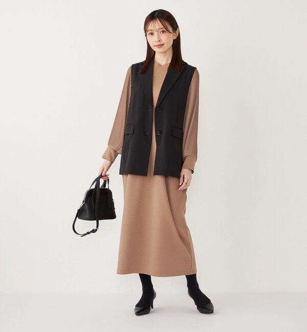 SHIPS Colors 「SHIPS Colors:〈手洗い可能〉シングルボタン ジレ (セットアップ対応可能)◇」|ベスト・ジレ|