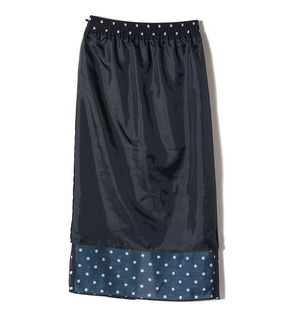 SHIPS for women「〈手洗い可能〉ウエスト ゴム シアー ドット タイト スカート」|スカート|