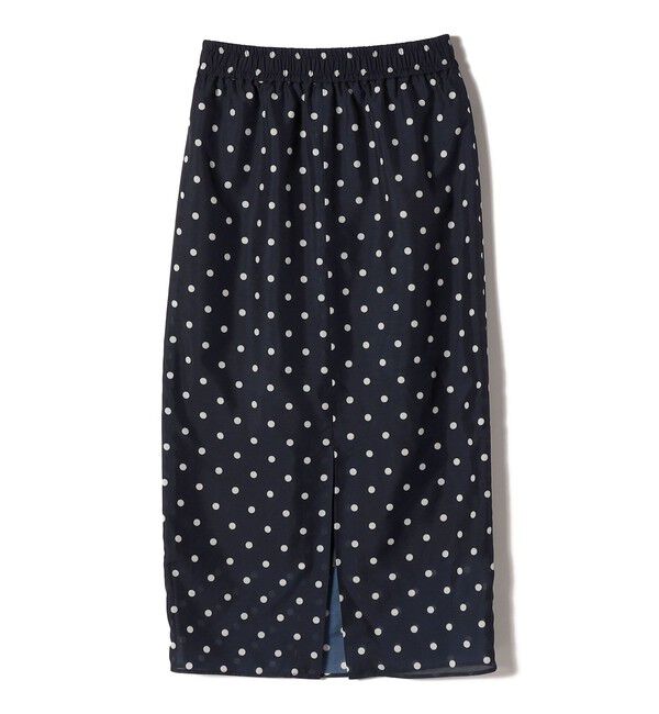 SHIPS for women「〈手洗い可能〉ウエスト ゴム シアー ドット タイト スカート」|スカート|