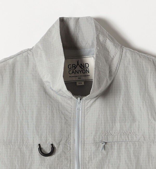 SHIPS any「GRAND CANYON:〈洗濯機可能〉ナイロン ジップ スタンドカラー ベスト」|ベスト・ジレ|
