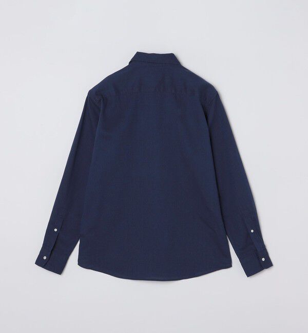 SHIPS「SHIPS: アイスコットン からみ織り セミワイドカラー シャツ」|シャツ・ブラウス|