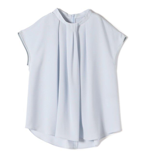 SHIPS for women「〈手洗い可能〉タック タイ フレンチ スリーブ ブラウス」|シャツ・ブラウス|