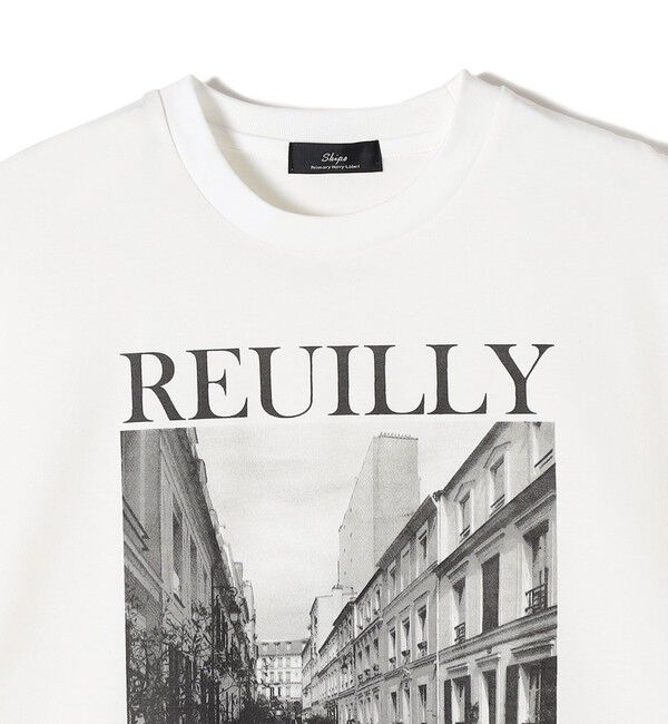 SHIPS for women「SHIPS Primary Navy Label:PHOTO プリント ジャージー プルオーバー」|Tシャツ・カットソー|