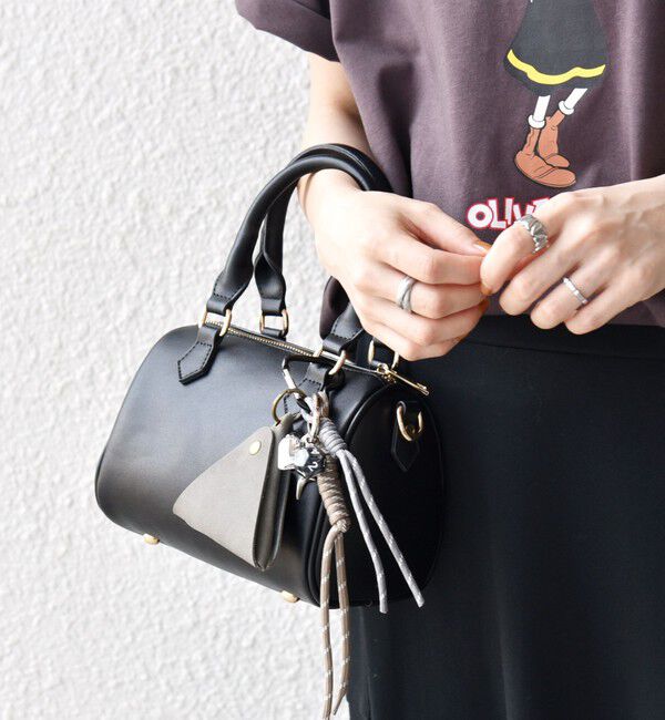 SHIPS/VELETTO: 2WAY ショルダー ミニ ボストン バッグ