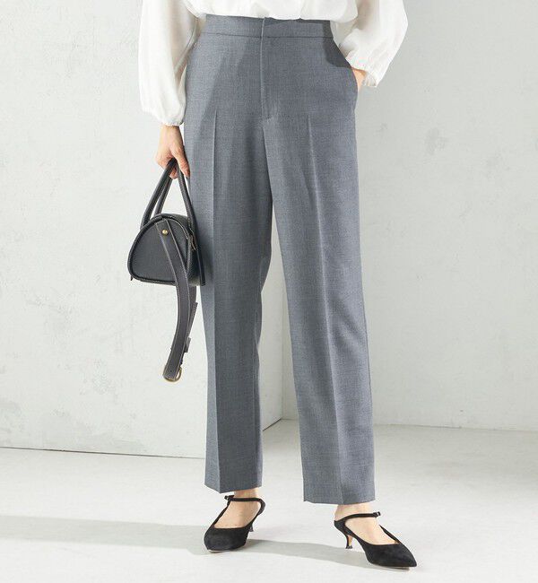 SHIPS for women「ウーステッド テーパード パンツ（セットアップ対応）」|その他|