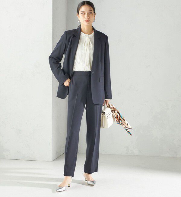 SHIPS for women「ウーステッド テーパード パンツ（セットアップ対応）」|その他|