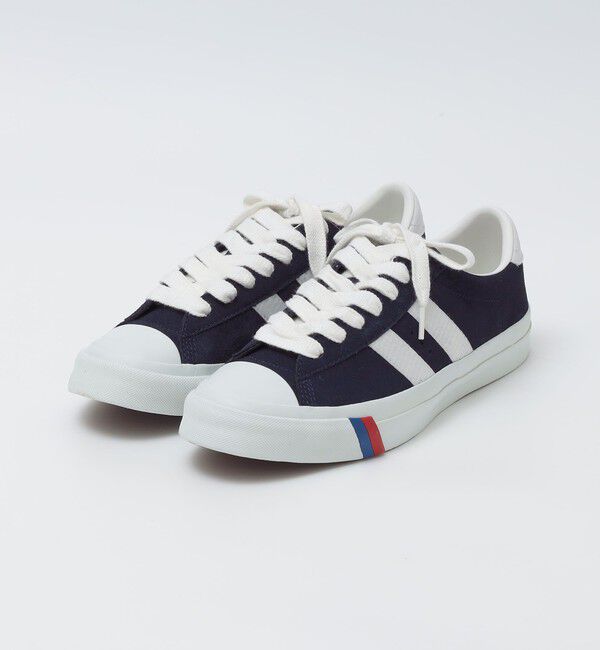 SHIPS「PRO-Keds: ROYAL PLUS SUEDE LO」|スニーカー|ネイビー