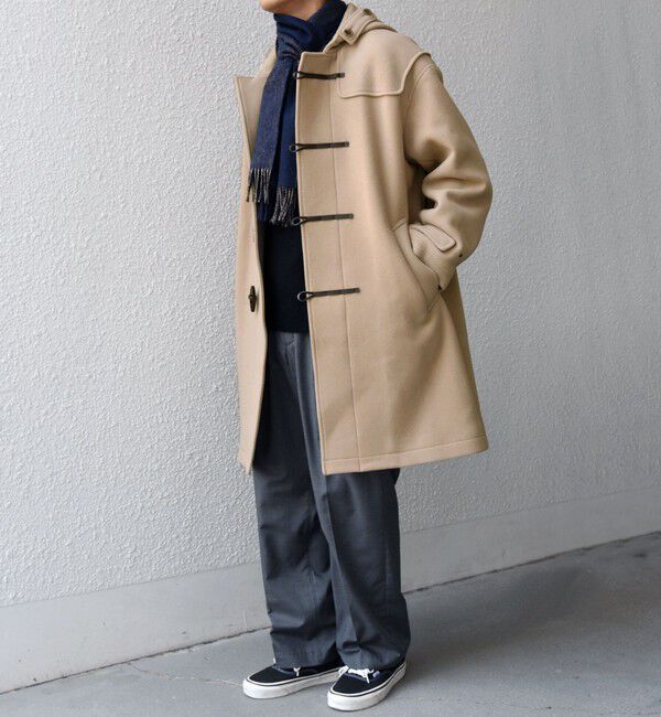 SHIPS any「SHIPS any: PURE WOOL MELTON ダッフル コート 25AW◇」|ダッフルコート|