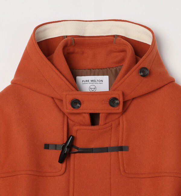 SHIPS any「SHIPS any: PURE WOOL MELTON ダッフル コート 25AW◇」|ダッフルコート|