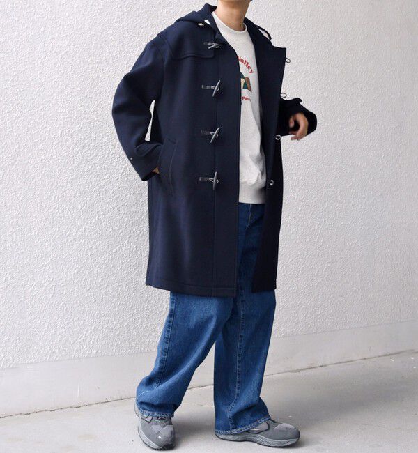 SHIPS any「SHIPS any: PURE WOOL MELTON ダッフル コート 25AW◇」|ダッフルコート|