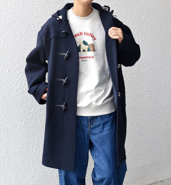 SHIPS any「SHIPS any: PURE WOOL MELTON ダッフル コート 25AW◇」|ダッフルコート|