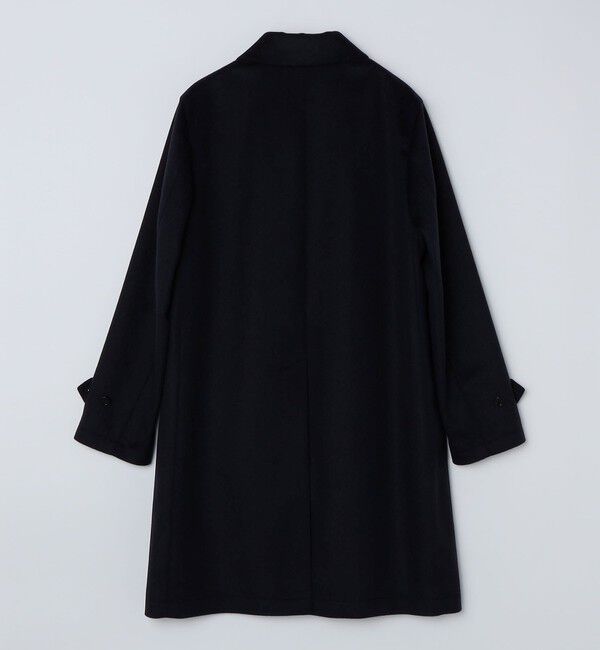SHIPS「SHIPS: ネイビー ウール ビーバー ステンカラー コート」|ステンカラーコート|