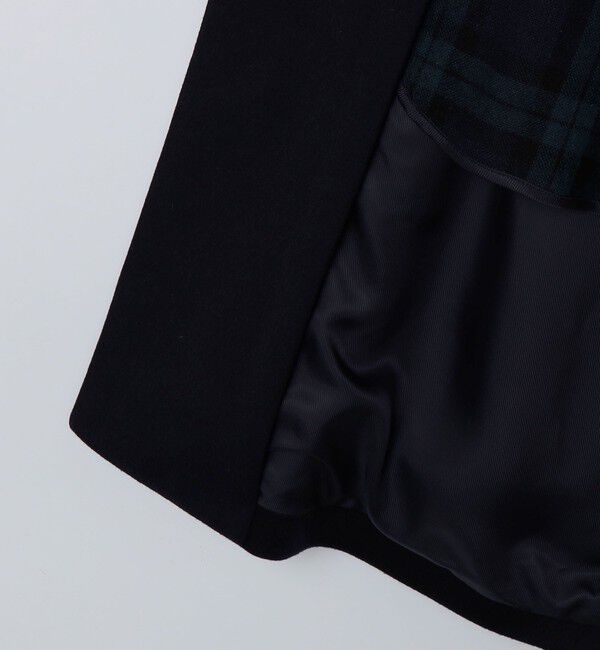 SHIPS「SHIPS: ネイビー ウール ビーバー ステンカラー コート」|ステンカラーコート|