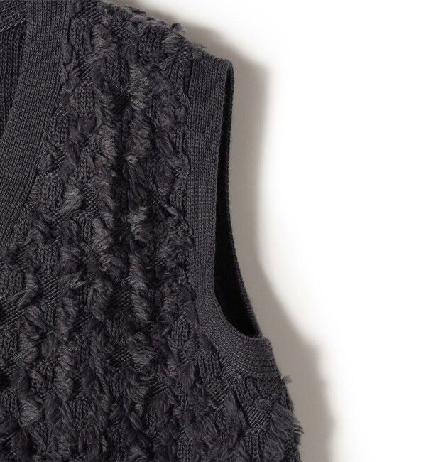 SHIPS Colors 「SHIPS Colors:〈手洗い可能〉フリンジ ベスト」|ベスト・ジレ|