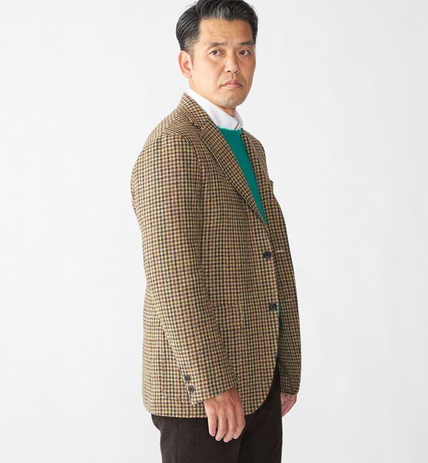 SHIPS「Southwick:CAMBRIDGE  ガンクラブチェック ジャケット(Made in Japan)」|テーラードジャケット|