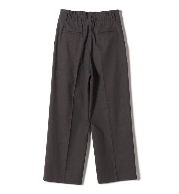 SHIPS for women「〈UVカット・吸水速乾・手洗い可能〉綿麻混 オックス 2タック ストレート パンツ」|その他|